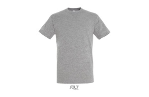 Unisex majica sa kratkim rukavima grey melange Regent S 311.380.74.S - Img 4