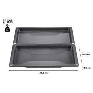 Univerzalni pleh uski 39x455x188mm Bosch HEZ530000 - Img 2