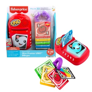 Uno muzičke karte na francuskom Fisher Price 1039076 - Img 4