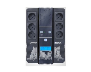 UPS Infosec Zen-X 800, 800VA/480W, line interactive, šuko - Img 4