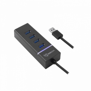 USB Hub 4 porta H304 SBox 956