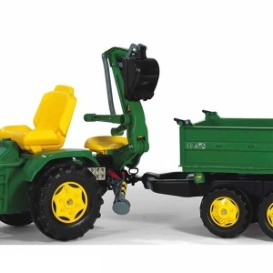 Utovarivač bager zadnji John Deer zeleni Rolly Toys 409358 - Img 3