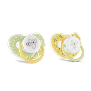 Varalica Za Bebe 6m+ 2 Komada Lorelli Žuta/zelena 10220760003