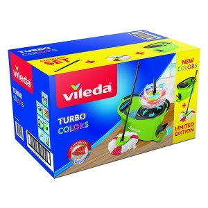 Vileda Turbo mop set za čišćenje Zeleni 6701047-ograničena serija - Img 2