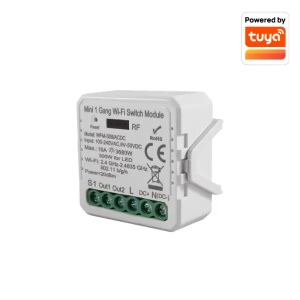 Wi-Fi smart prekidač-modul 1x16A WFM-S08/ACDC