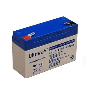 Žele akumulator Ultracell 3,5Ah 4V/3,5-Ultracell