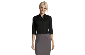 Ženska košulja sa 3/4 rukavima crna Effect Xl 317.010.80.XL