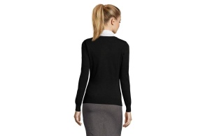 Ženski džemper na v izrez crna Galaxy Women XXL 390.010.80.XXL - Img 3