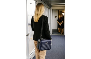 Ženski neseser Enova Capri 30x22x16cm teget - Img 10