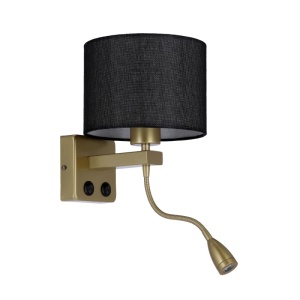 Zidna Lampa 2 1x40W E27 + 2W LED Polo 15142