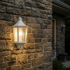 Zidna lampa fenjer 1xE27 sa senzorom Braytron BG44-20100 - Img 3