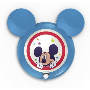 Zidna lampa Mickey sa senzorom plava Philips 71766/30/16