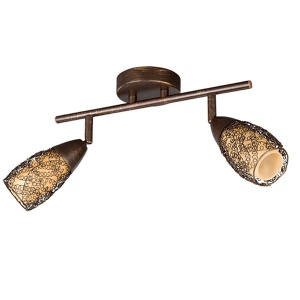 Zidna lampa Protea bar/tube rust Massive 55792/86/10