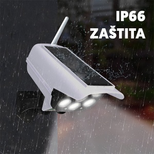 Zidna solarna Led lampa sa PIR senzorom 19x10x8cm 20405-5812 - Img 4