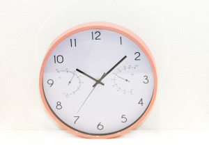 Zidni sat 1625-3 roze 024327