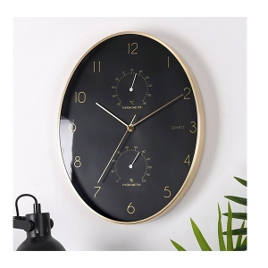 Zidni sat sa termometrom 27x34,5cm Vilde 569934 - Img 4