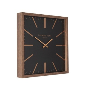 Zidni sat Smithfield 60cm crno/bronzani 040095