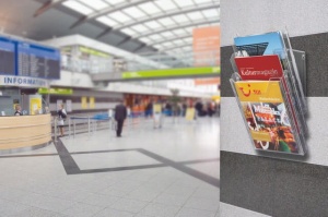 Zidni stalak za prospekte Combiboxx A4 vertikalni, 3 odeljka - Img 8