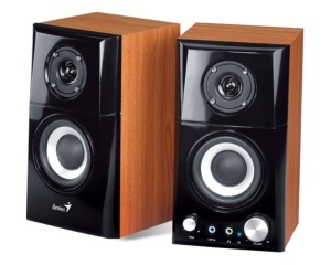 Zvučnici Genius SP-HF500A v2 boje drveta drveni 2.0 2x8W