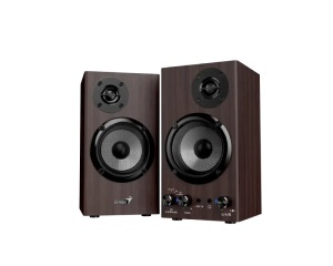 Zvučnici Genius SP-HF520BT tamnosmeđi drveni 2.0 Bluetooth - Img 4