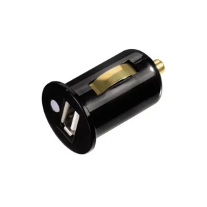 Adapter punjač za auto 12V za USB uređaje (mp3…) -HAMA mali crni 14094