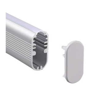 Aluminijumski Led Profil Nadgradni 2m Za Garderobere Lt106 Aura 2018070