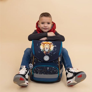 Anatomski ranac Belmil Compact 405-41 Lion 30,5x19x37cm - Img 4