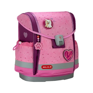 Anatomski ranac za školu Belmil Classy Plus 405-78 Rosie hearts 27x16x36cm