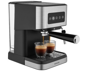 Aparat za espresso Sencor SES 4020SS crno-sivi 1050W 20 bara - Img 7