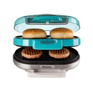 Ariete PARTY TIME, Aparat za hamburgere(0205),1200W,plavi