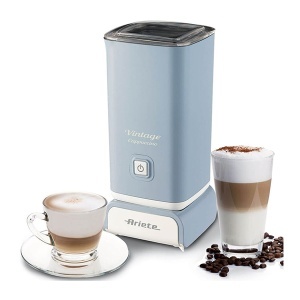 Ariete VINTAGE, Aparat za mlečnu penu, plavi (2878), 250ml, 500W