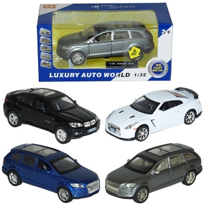 Auto, Die cast 1:32, 4 vrste 38-902000