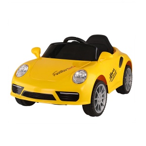 Auto na akumulator Y-MB184-2 Porše 12V Žuti 062236Ž