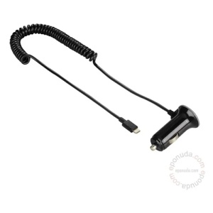 Auto punjač za Apple iPhone 5/5s/5c/6/6 Plus HAMA crni 102090