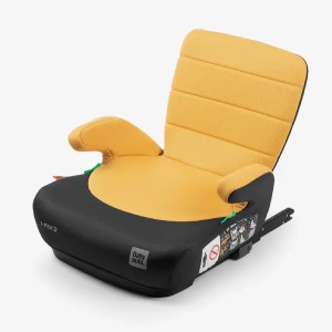 Auto sedište A-S (125-150 cm) i-Size booster Doka iFix black mustard Babyauto A092836