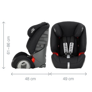 Auto sedište Evolva 9-36kg Britax Romer A022359 COSMOBLACK - Img 2