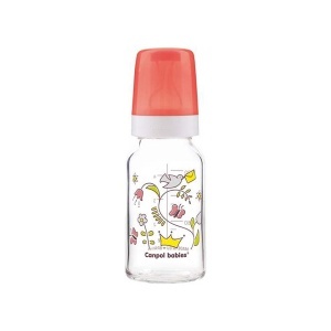Baby Flašica Staklena 120ml 42/202-crvena