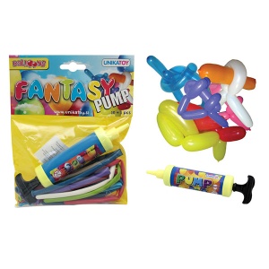 Baloni Fantazy+Pumpa 10kom U24071