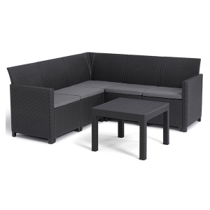 Baštenska garnitura Marie 5 seater grafit Keter CU 252710