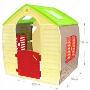 Bastenska kućica za decu 102x108x88cm Mochtoys 54815 - Img 2