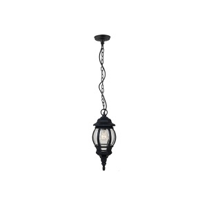 Baštenska lampa visilica 1xE27 IP44 James Elmark 96515P/BL