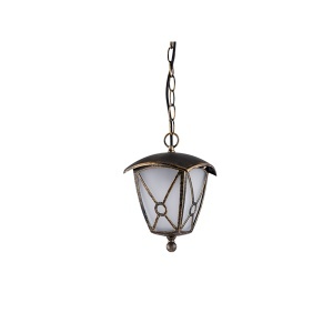 Baštenska lampa visilica 1xE27 Nick Elmark 96503P/AB