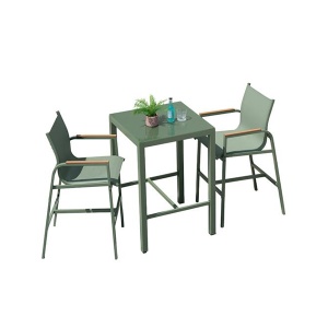 Baštenski metalni barski set Green Bay Olive AG088823