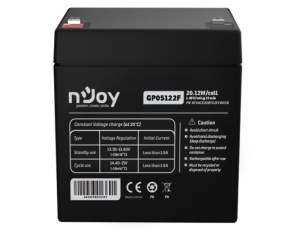 Baterija za UPS NJOY 12V 5Ah (GP05122F) - Img 2