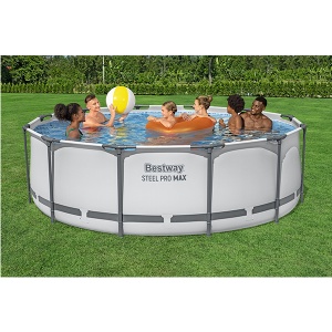 Bazen za dvorište BESTWAY Pro Max sa čeličnim ramom 366x100cm 56418E - Img 2