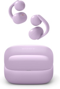 Bežične slušalice bubice lavanda Sony LinkBuds Clips WF-LC900V
