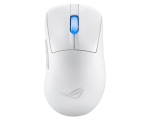 Bežični gejmerski miš ROG Keris II Wireless Ace beli Asus optički