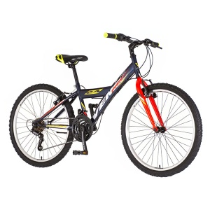 Bicikl Junior 24/13inch 18 brzina 132-155cm plavi Venssini Parma 1241067