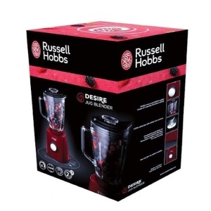 Blender Desire Red staklena posuda Russell Hobbs 18996-56 - Img 2