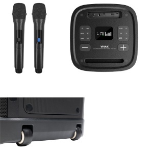 Bluetooth zvučnik BS-1300 Partybox sa mikrofonom Vivax 1378803 - Img 2
